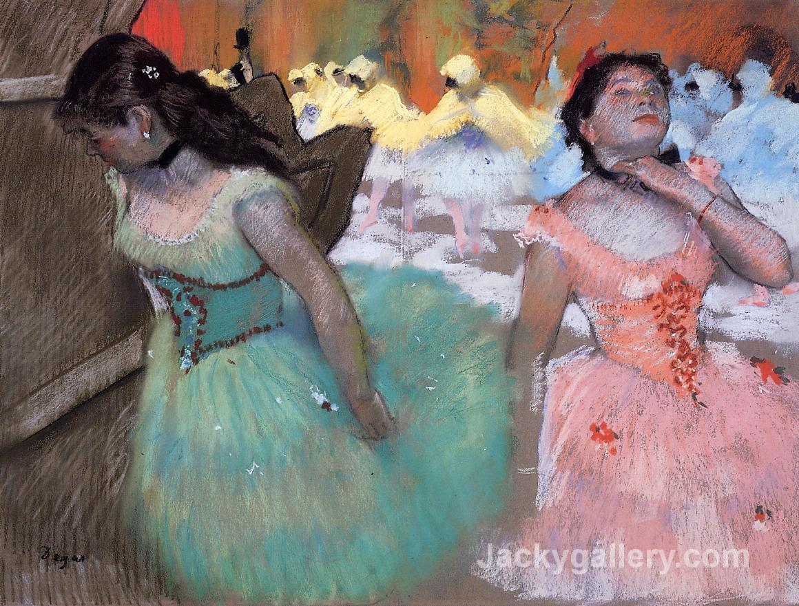 The Entrance of the Masked Dancers by Edgar Degas paintings reproduction